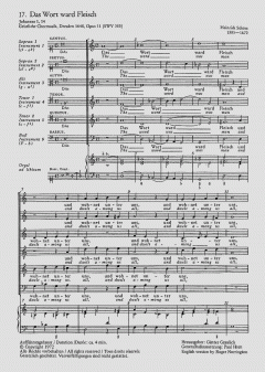 Das Wort ward Fleisch SWV385 (Heinrich Schütz) 