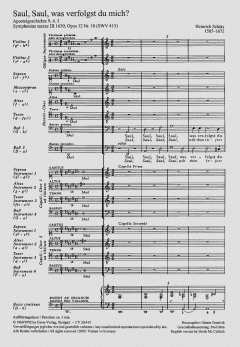 Saul, was verfolgst du mich SWV415 (Heinrich Schütz) 