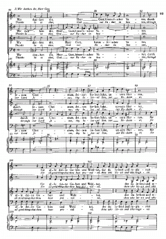 Schütz: Das Deo gratias nach dem Essen (Download) 