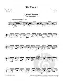6 Stücke von Isaac Albéniz (Download) 