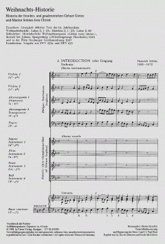 Weihnachts-Historie SWV435 (Heinrich Schütz) 