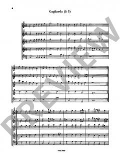 Suite Nr. 18 von Johann Hermann Schein (Download) 