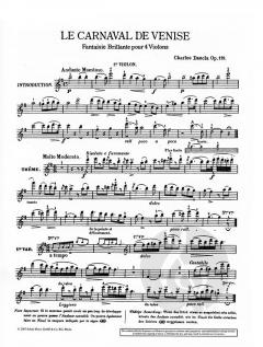 Le Carnaval de Venise op. 119 von Charles Jean-Baptiste Dancla (Download) 