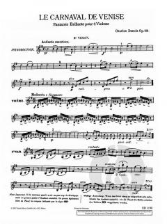 Le Carnaval de Venise op. 119 von Charles Jean-Baptiste Dancla (Download) 