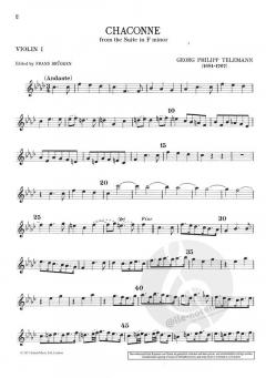 Chaconne von Georg Philipp Telemann (Download) 