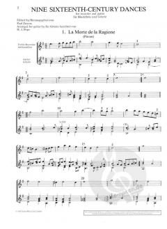 9 Tänze des 16. Jahrhunderts (Download) 