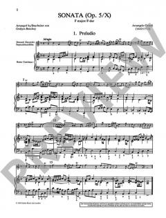Sonate F-Dur op. 5/10 von Arcangelo Corelli (Download) 