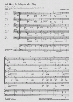 Ach Herr, du Schöpfer aller Ding SWV450 (Heinrich Schütz) 