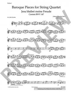 Barocke Stücke für Streichquartett (Download) im Alle Noten Shop kaufen