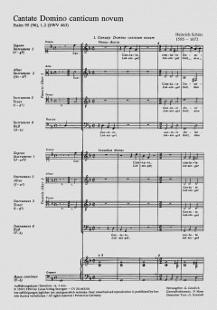 Cantate Domino canticum novum (Heinrich Schütz) 