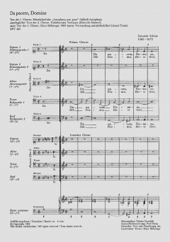 Da pacem, Domine SWV465 (Heinrich Schütz) 