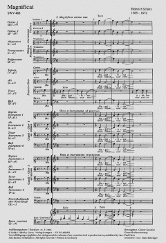 Uppsala-Magnificat SWV468 (Heinrich Schütz) 