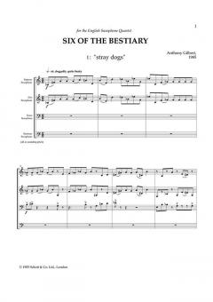 Six of the Bestiary von Anthony Gilbert 