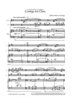 Cortège for Chris von Mark-Anthony Turnage (Download) 