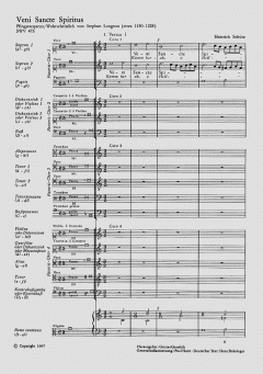 Veni Sancte Spiritus (Heinrich Schütz) 