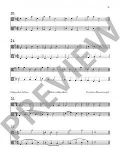 Vom-Blatt-Spiel auf der Bratsche Vol. 1 von John Kember (Download) 