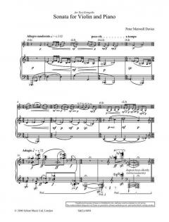 Sonata von Peter Maxwell Davies (Download) 