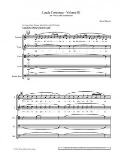 Laude Cortonese Vol. 3 von Gavin Bryars (Download) 