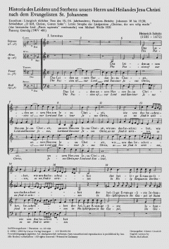 Johannespassion SWV481 (Heinrich Schütz) 