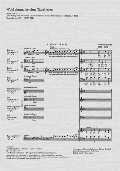 Wohl denen, die ohne Tadel leben SWV 482 (Heinrich Schütz) 
