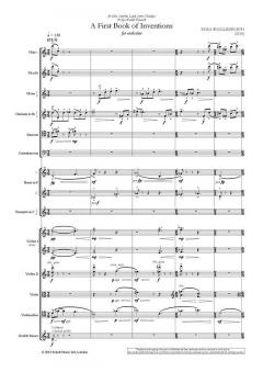 Musik unserer Zeit: A First Book Of Inventions von Ryan Wigglesworth (Download) 