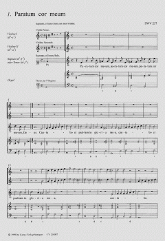 Stuttgarter Schütz-Ausgabe: Symphoniae Sacrae I (Heinrich Schütz) 