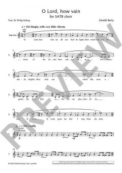 O Lord, how vain von Gerald Barry (Download) 