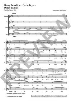 Dido's Lament von Henry Purcell (Download) 