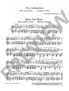 Das Großvaterbuch op. 119 von Alexander Gretchaninoff (Download) 