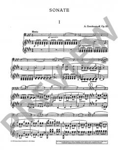 Sonate op. 113 von Alexander Gretchaninoff (Download) 