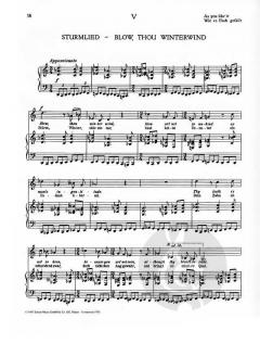 Shakespeare-Songs von Wolfgang Fortner (Download) 