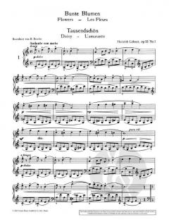 Bunte Blumen op. 111 von Heinrich Lichner (Download) 