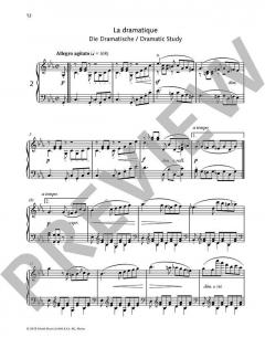 12 brillante und melodische Etüden op. 105 von Johann Friedrich Burgmüller (Download) 