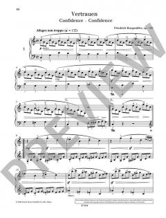 18 Etüden op. 109 von Johann Friedrich Burgmüller (Download) 