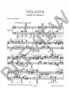 Violanta Melodien Heft 1 von Erich Wolfgang Korngold (Download) 