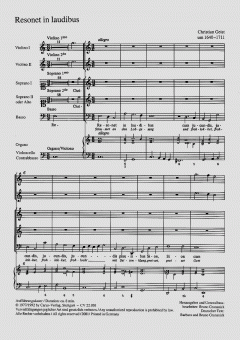 Resonet in laudibus (Christian Geist) 