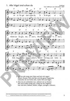 Die schönsten Volks- und Kinderlieder - Trioheft (Download) 