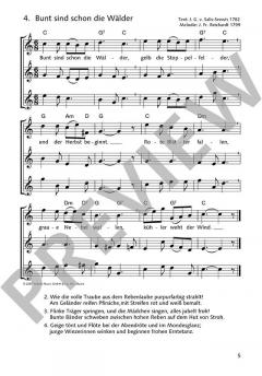 Die schönsten Volks- und Kinderlieder - Trioheft (Download) 