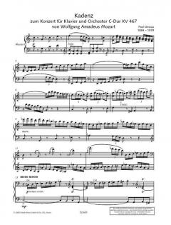 Kadenz von Wolfgang Amadeus Mozart (Download) 