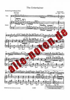 Drei Ragtimes von Scott Joplin (Download) 