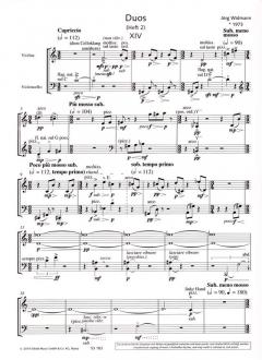 24 Duos Heft 2 von Jörg Widmann (Download) 