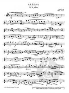 48 Etüden von Alfred Uhl (Download) 