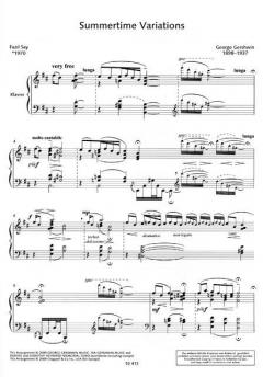 Summertime Variations von George Gershwin (Download) 