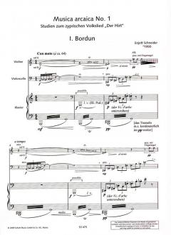Musica arcaica no. 1 von Enjott Schneider (Download) 