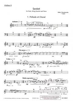 Sextet von Mikis Theodorakis (Download) 