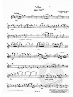 Prière G-Dur op. 158 von Camille Saint-Saëns (Download) 