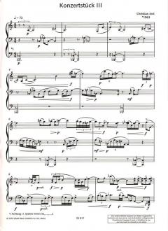 Konzertstück III von Christian Jost (Download) 