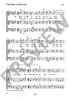 Die schönsten Folksongs: Trioheft (Download) 