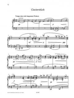 Album für Klavier von Hans Werner Henze (Download) im Alle Noten Shop kaufen