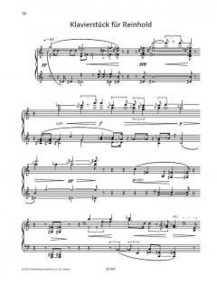 Album für Klavier von Hans Werner Henze (Download) im Alle Noten Shop kaufen